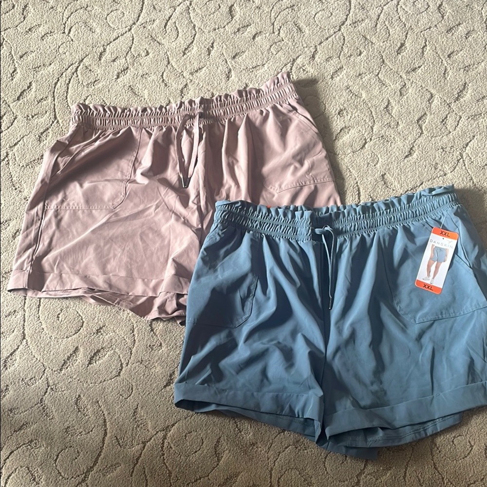 Danskin paper bag  Shorts nwt
